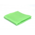 Pochette zijde appelgroen